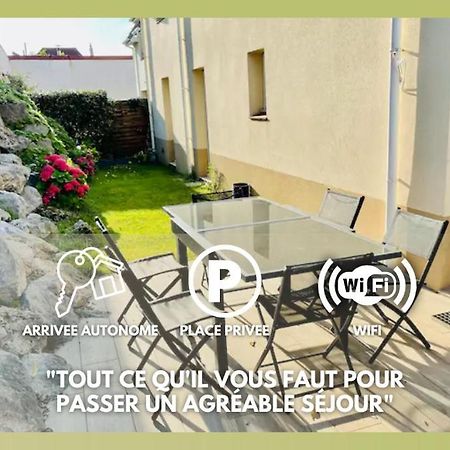 Villa Louise - Appartement Spacieux Proche Digue Avec Jardin Wimereux Buitenkant foto
