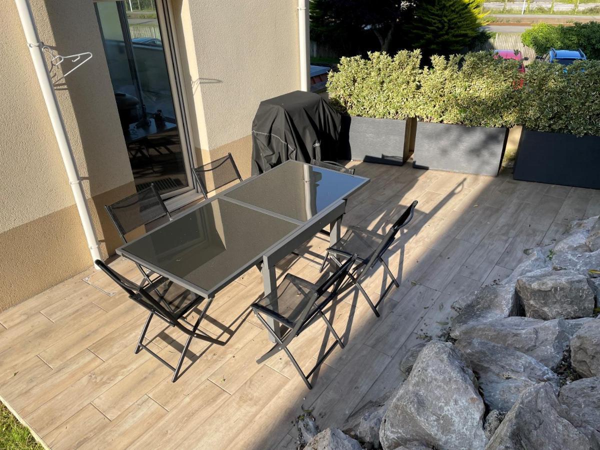 Villa Louise - Appartement Spacieux Proche Digue Avec Jardin Wimereux Buitenkant foto