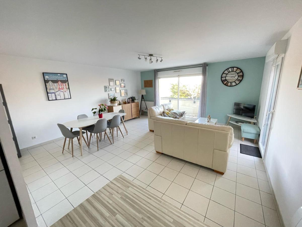 Villa Louise - Appartement Spacieux Proche Digue Avec Jardin Wimereux Buitenkant foto