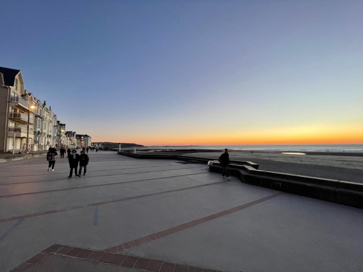 Villa Louise - Appartement Spacieux Proche Digue Avec Jardin Wimereux Buitenkant foto